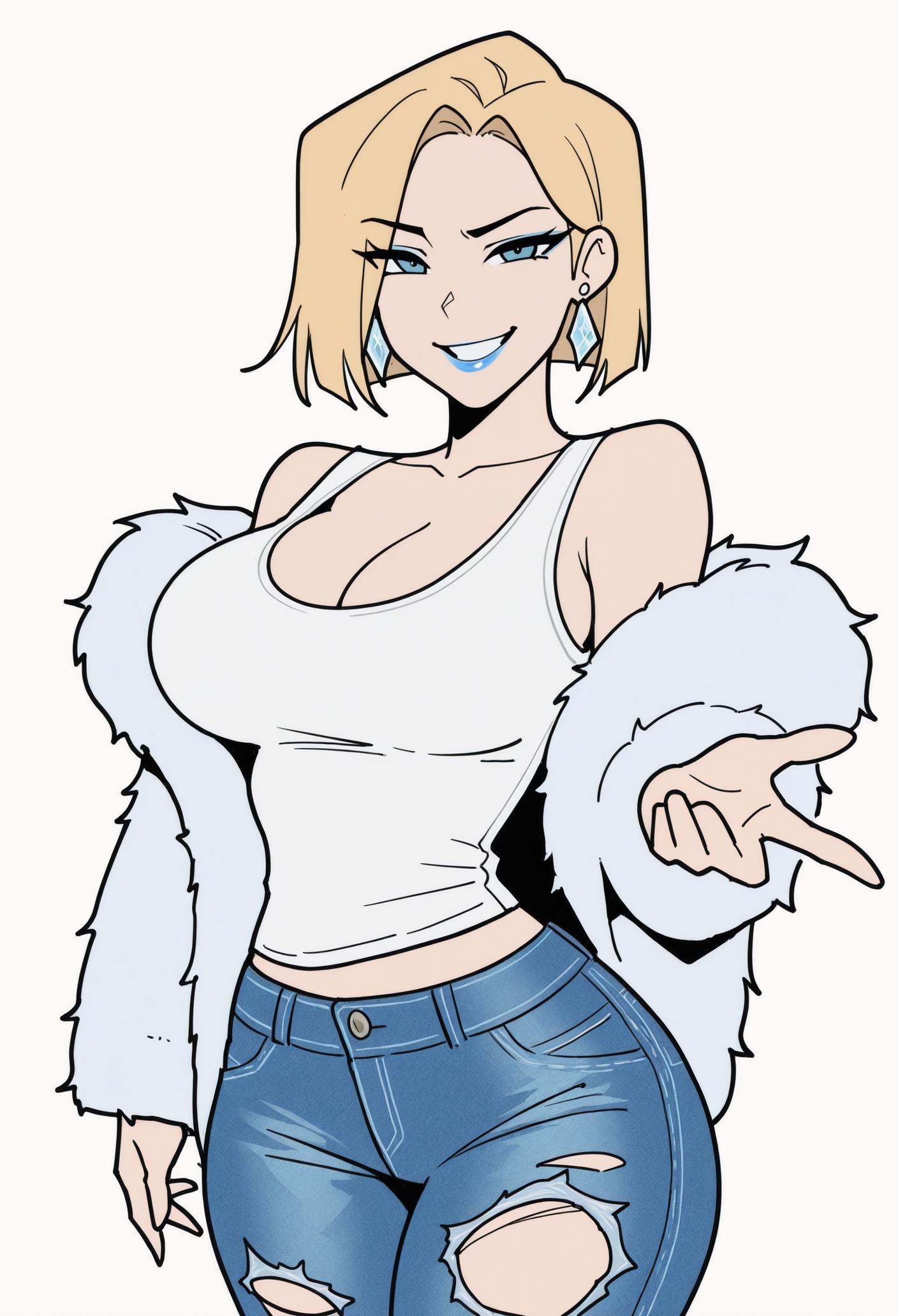 1girl,  solo,  white background on Tensor.Art