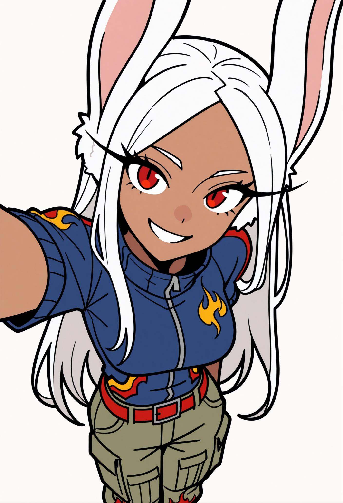 1girl,  solo,  white background on Tensor.Art