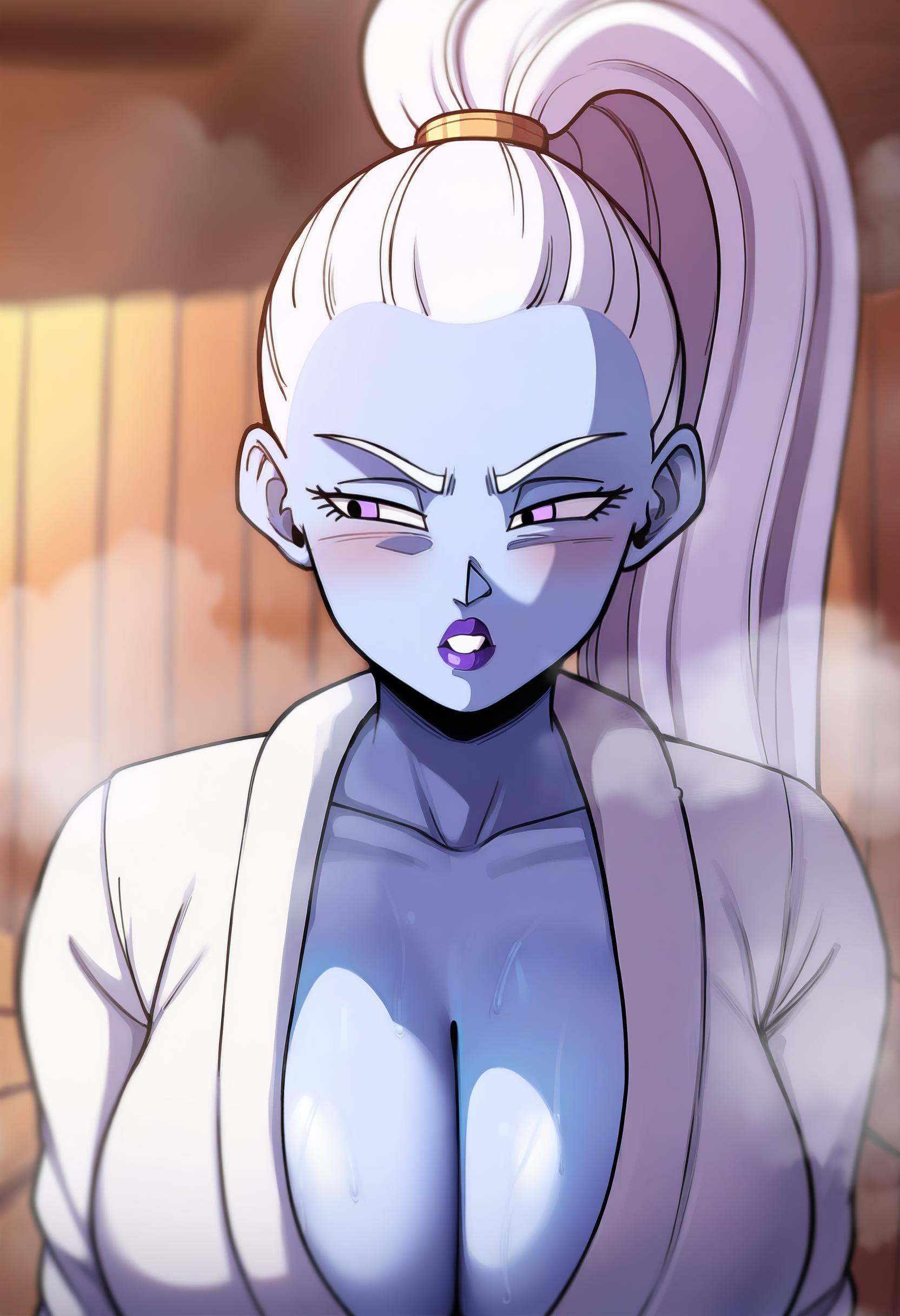 1girl,  solo,  white hair on Tensor.Art