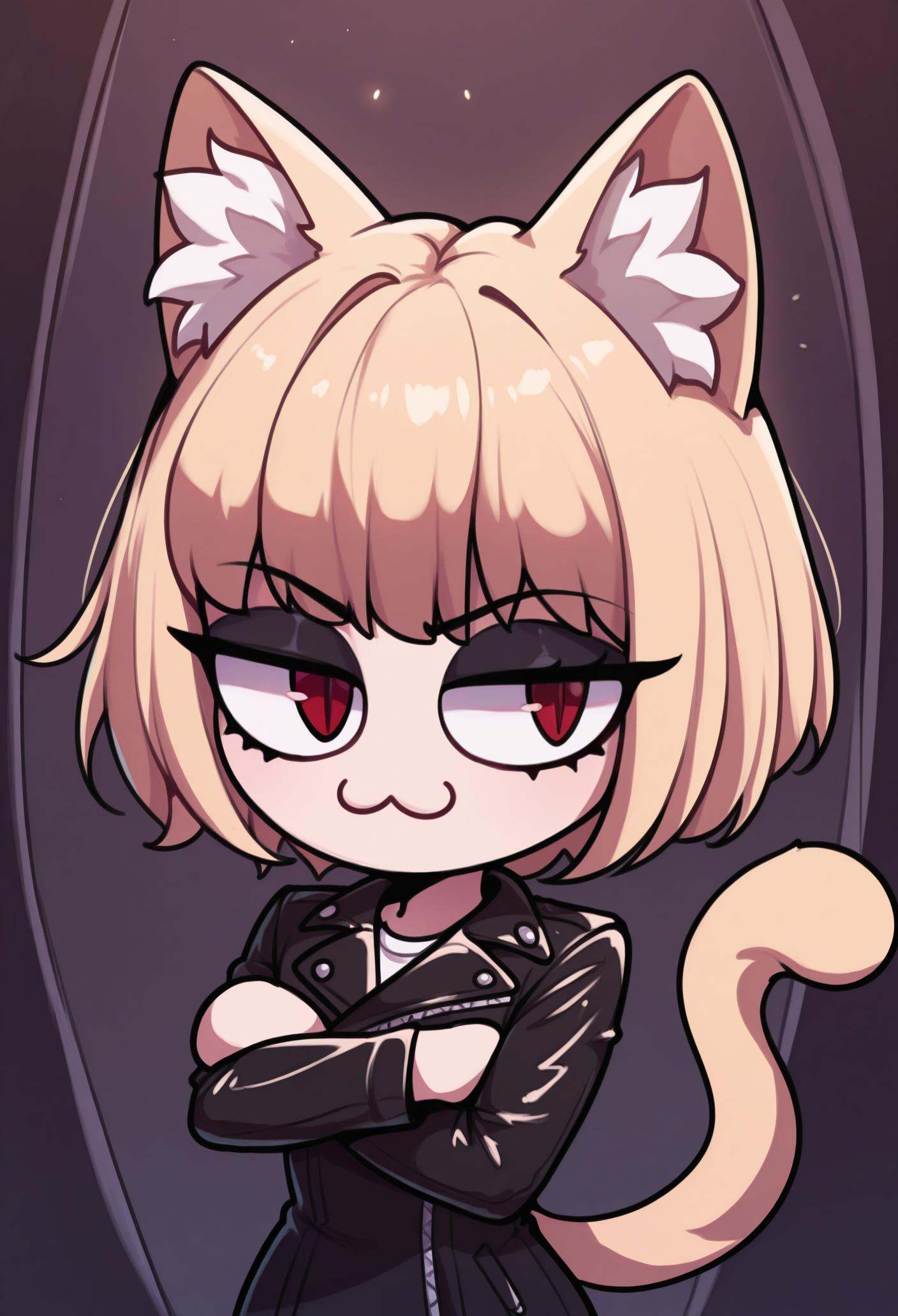 1girl,  solo,  goth fashion on Tensor.Art