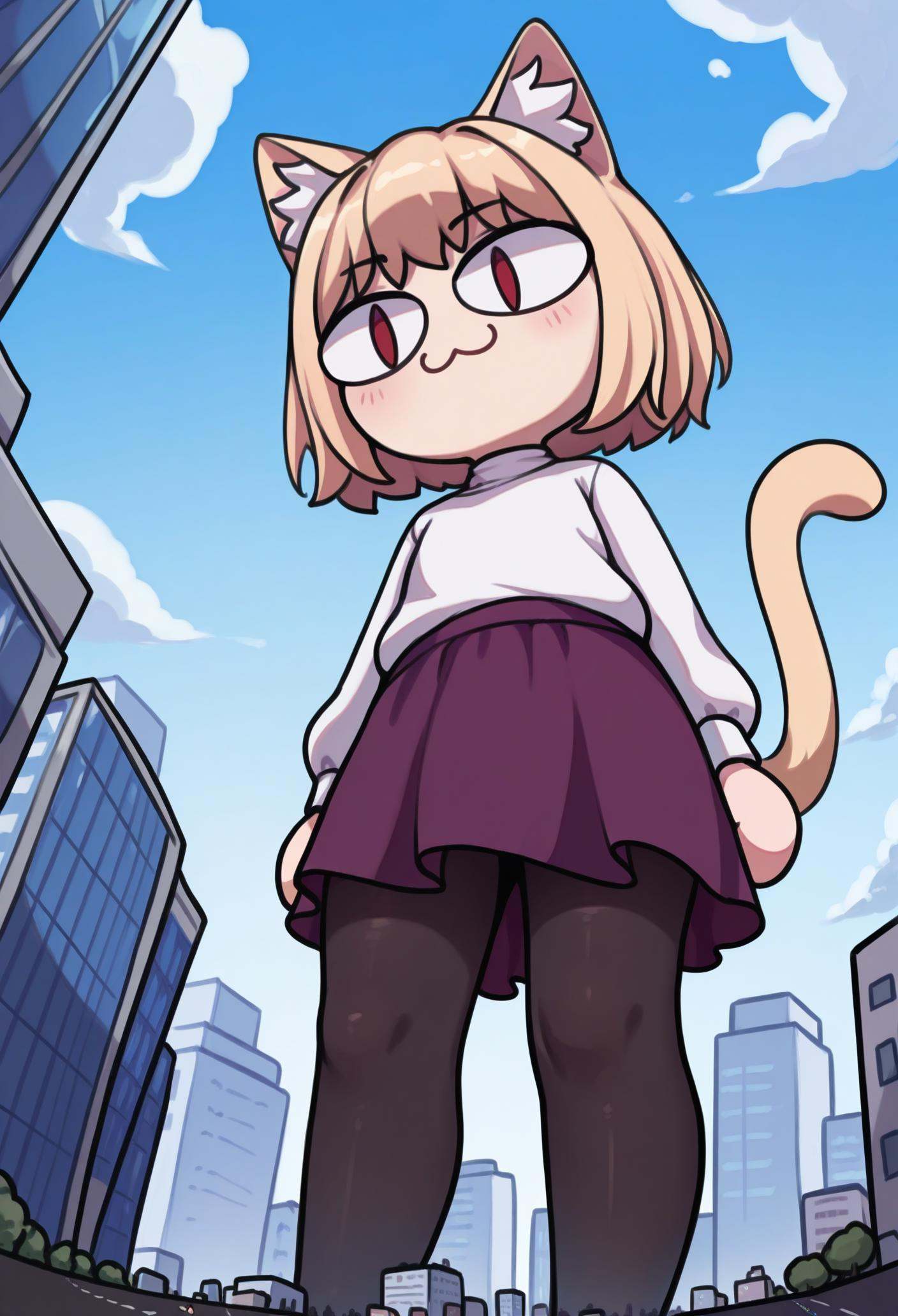 1girl,  solo,  giantess on Tensor.Art