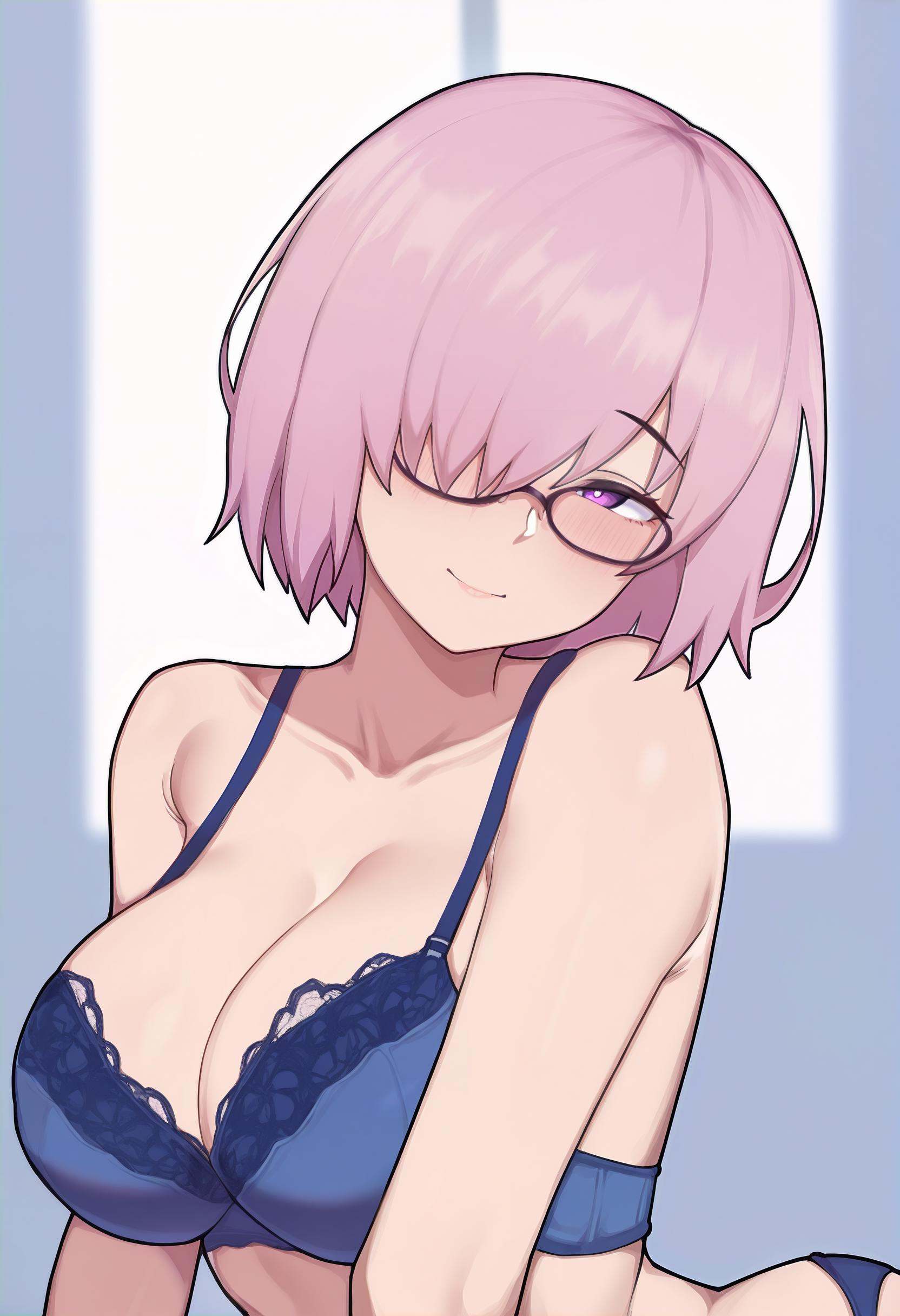 1girl,  solo,  mash kyrielight on Tensor.Art