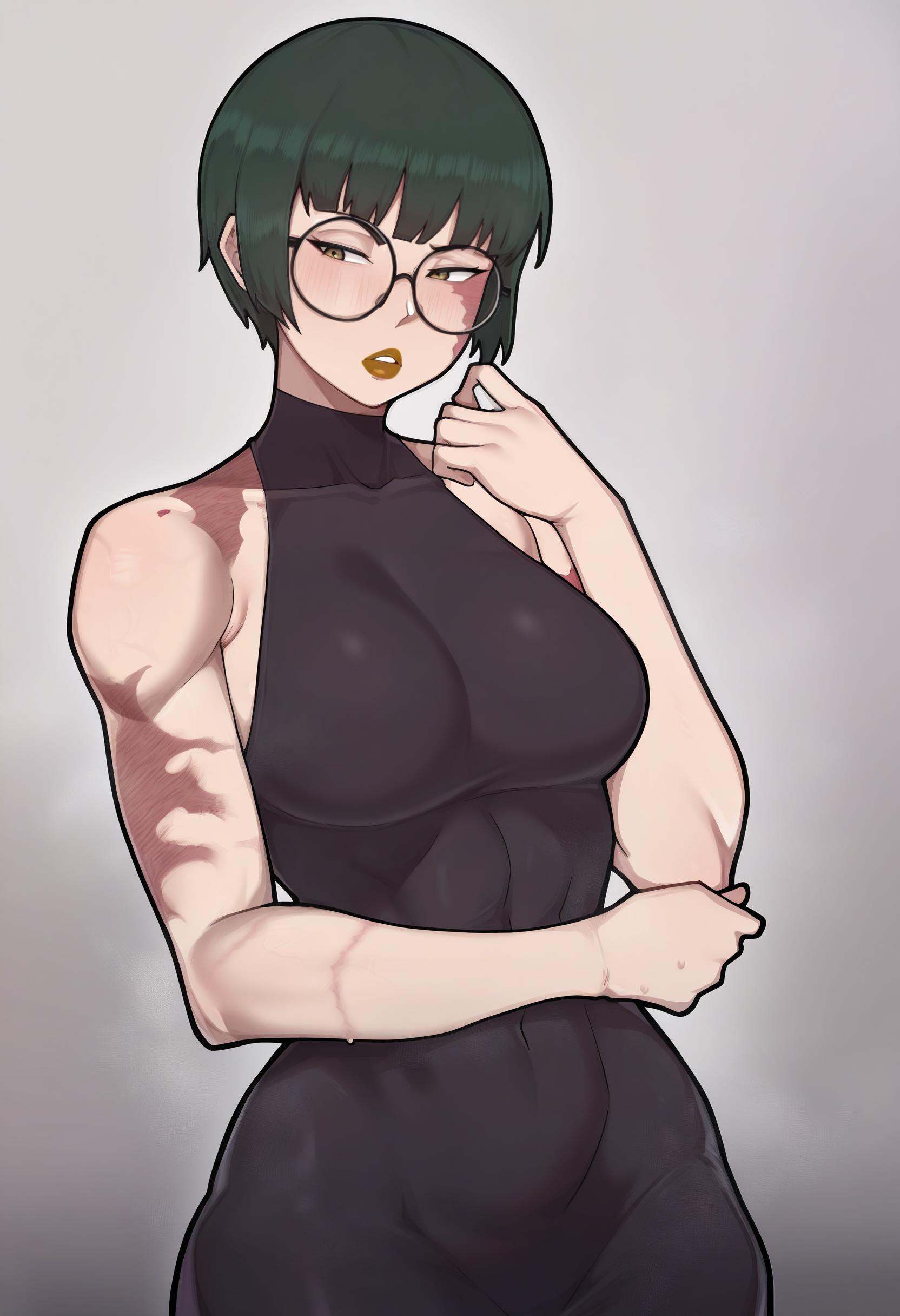 1girl,  solo,  zen'in maki on Tensor.Art