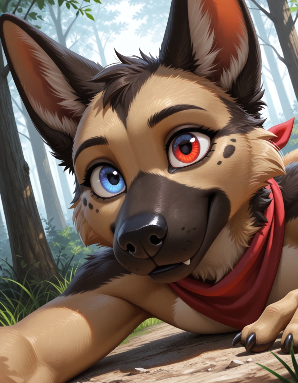 Solo,  volumetric lighting,  detailed eyes on Tensor.Art