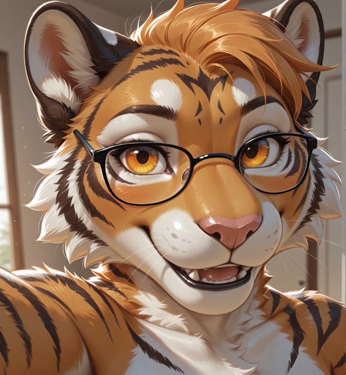 Solo,  female anthro,  masterpiece on Tensor.Art