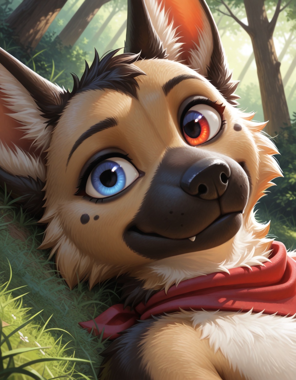 Solo,  volumetric lighting,  detailed eyes on Tensor.Art