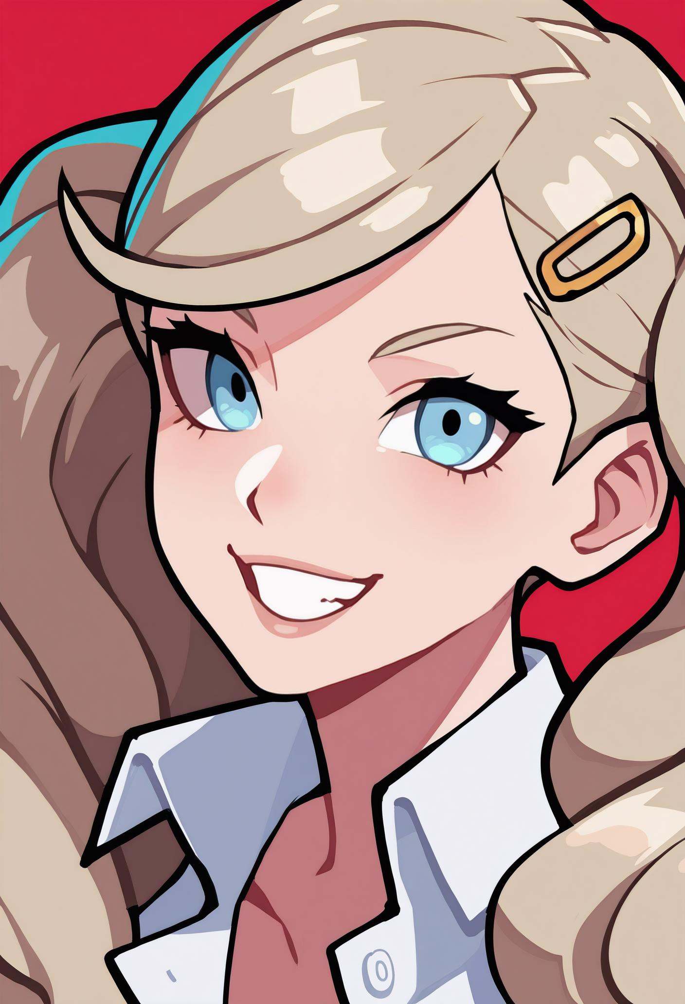 1girl,  solo,  takamaki anne on Tensor.Art