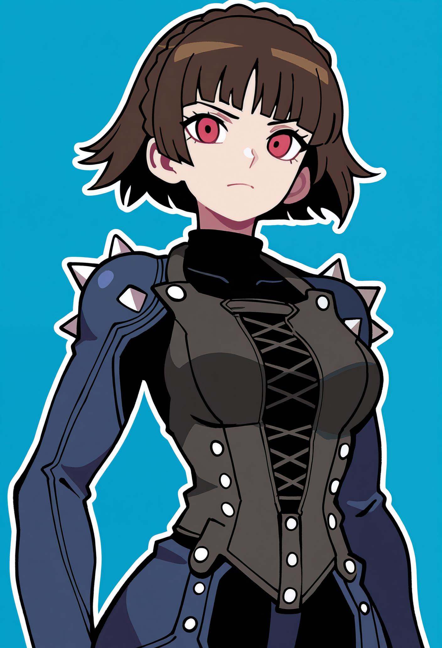 1girl,  solo,  niijima makoto on Tensor.Art