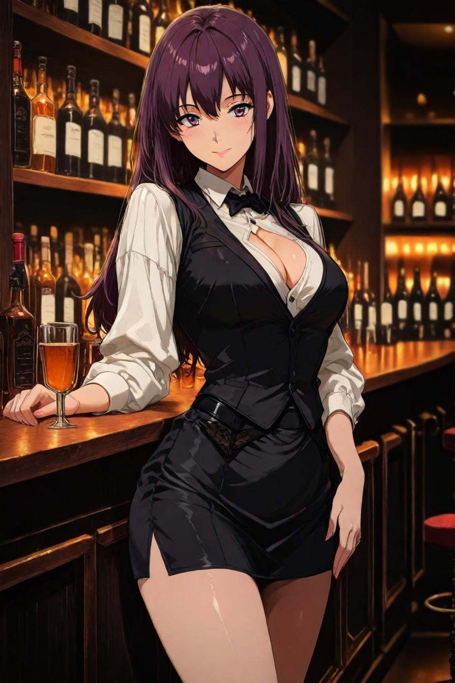 bartender,  1girl,  solo on Tensor.Art