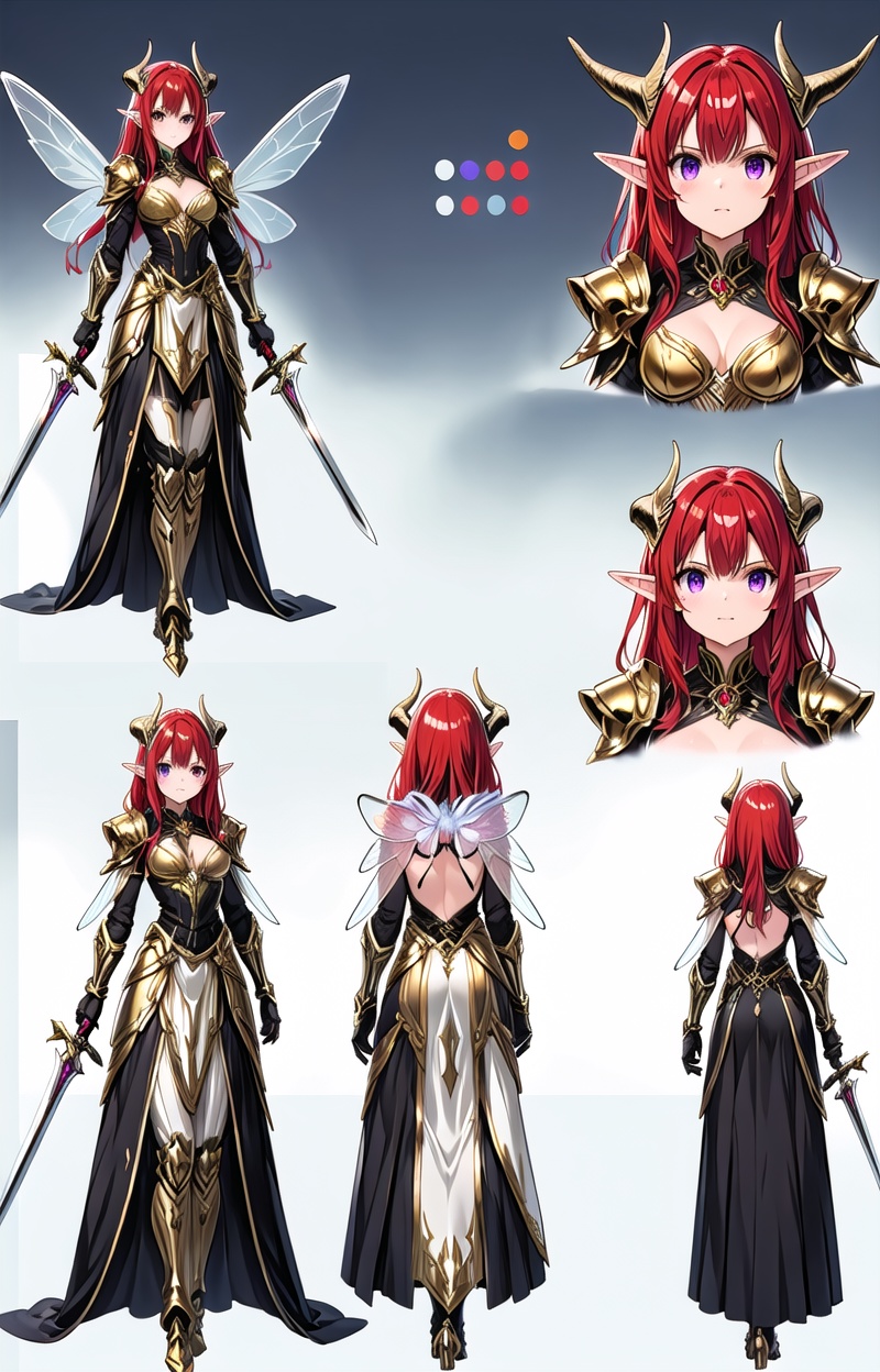 ((Multiple views,  two views,  full height views on Tensor.Art