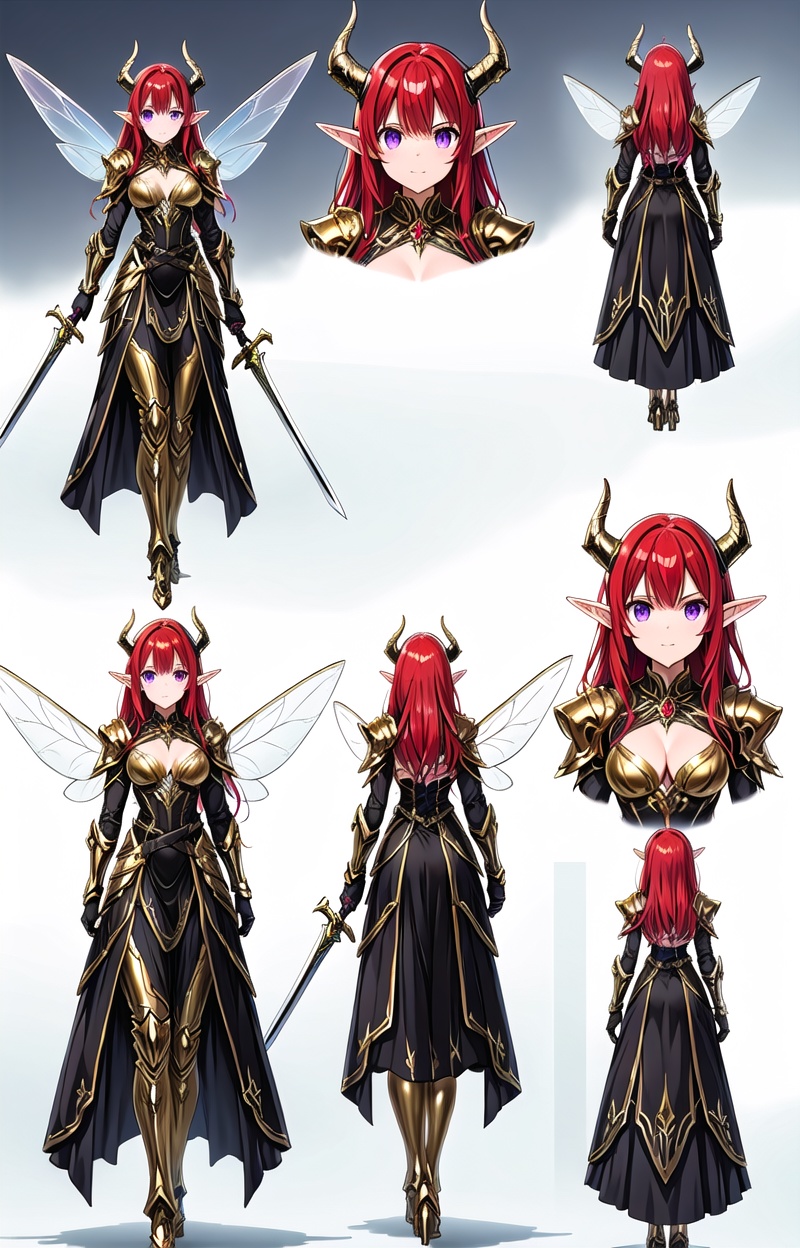 ((Multiple views,  two views,  full height views on Tensor.Art