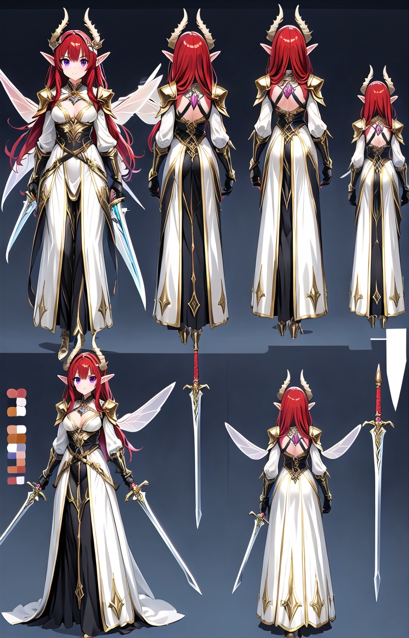 ((Multiple views,  two views,  full height views on Tensor.Art