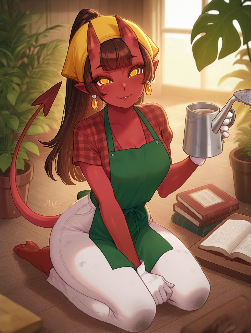 1girl,  solo,  long hair on Tensor.Art
