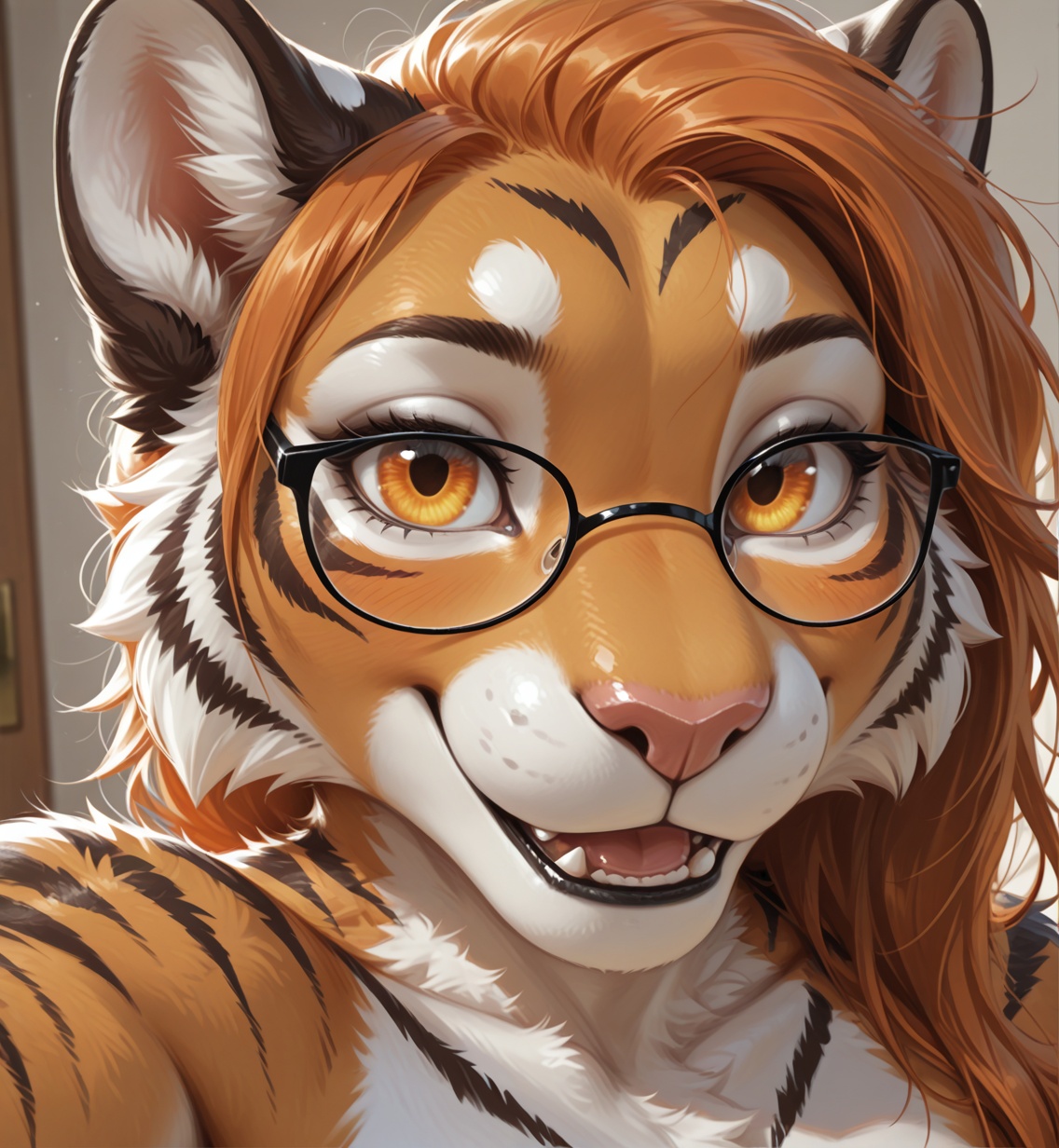 Solo,  female anthro,  masterpiece on Tensor.Art