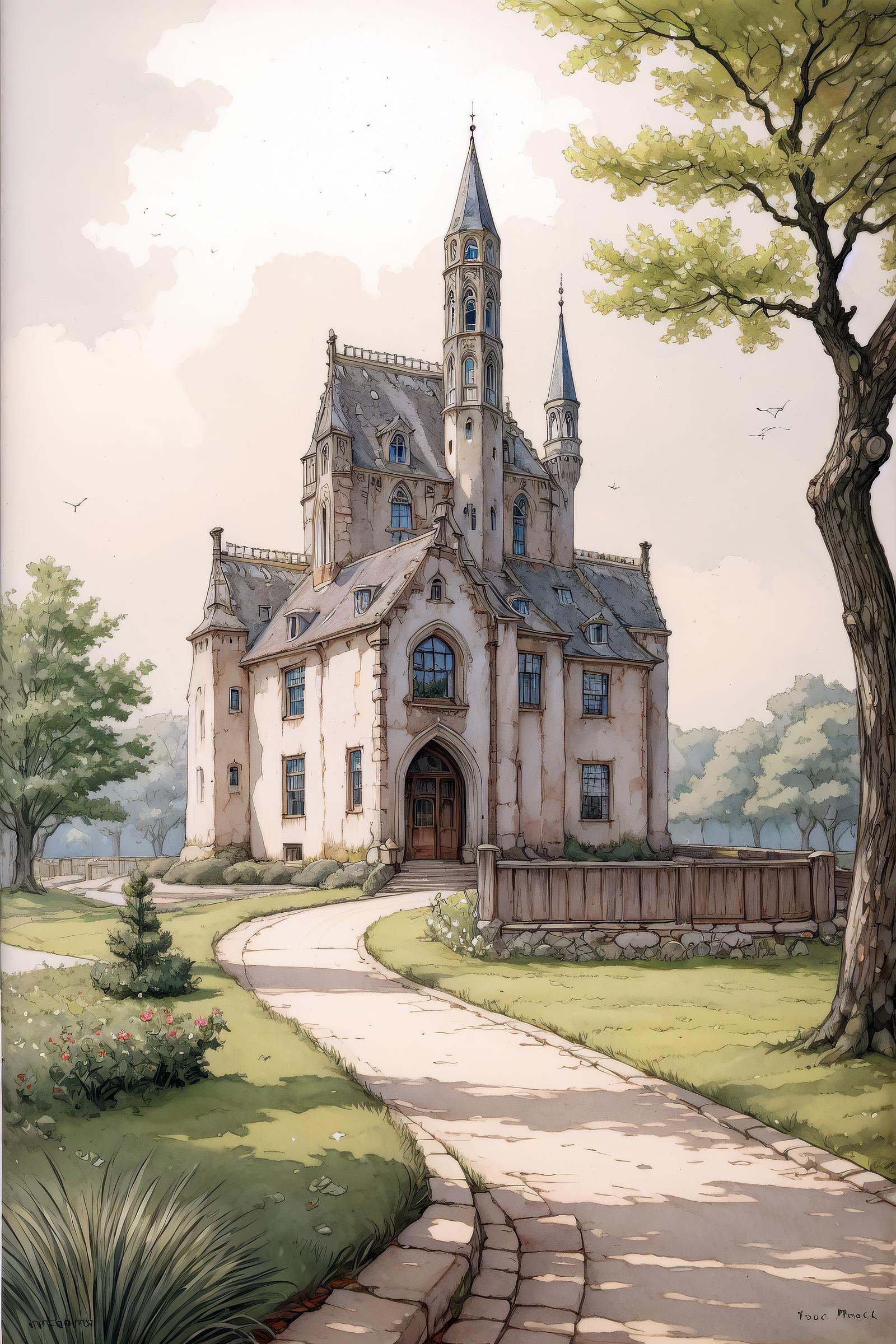 anton pieck style,  bird,  no humans on Tensor.Art