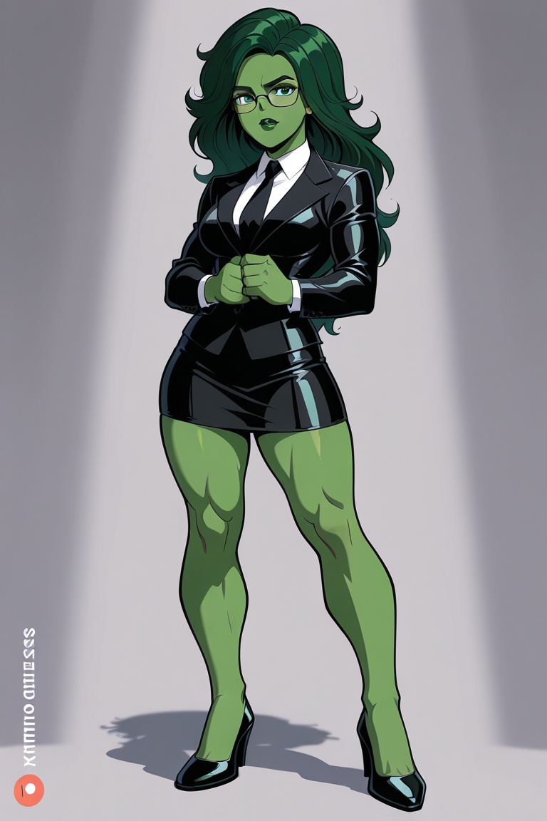 1girl,  solo,  shehulk on Tensor.Art