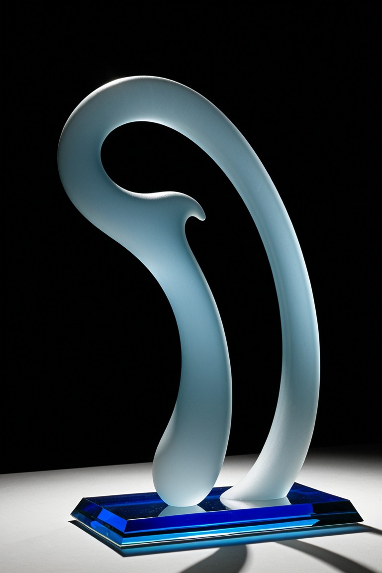 perfect glass sculpture,  from the selection of materials to the final polishing,  and explain the science behind the glas...