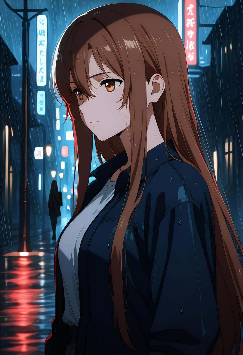 1girl,  solo,  very long hair on Tensor.Art