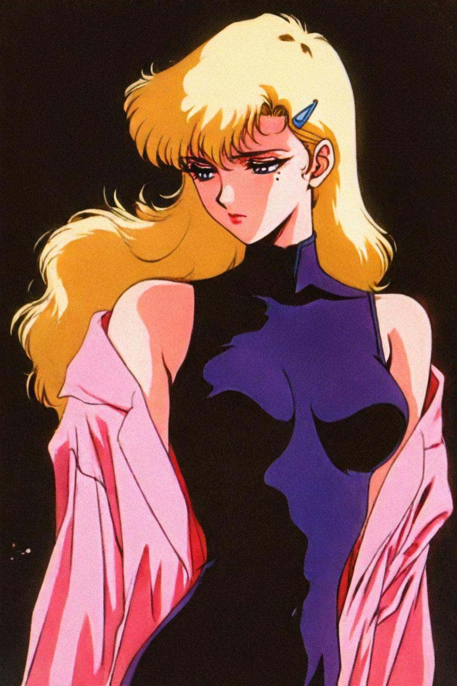 fuurinji miu,  blonde hair,  long hair on Tensor.Art