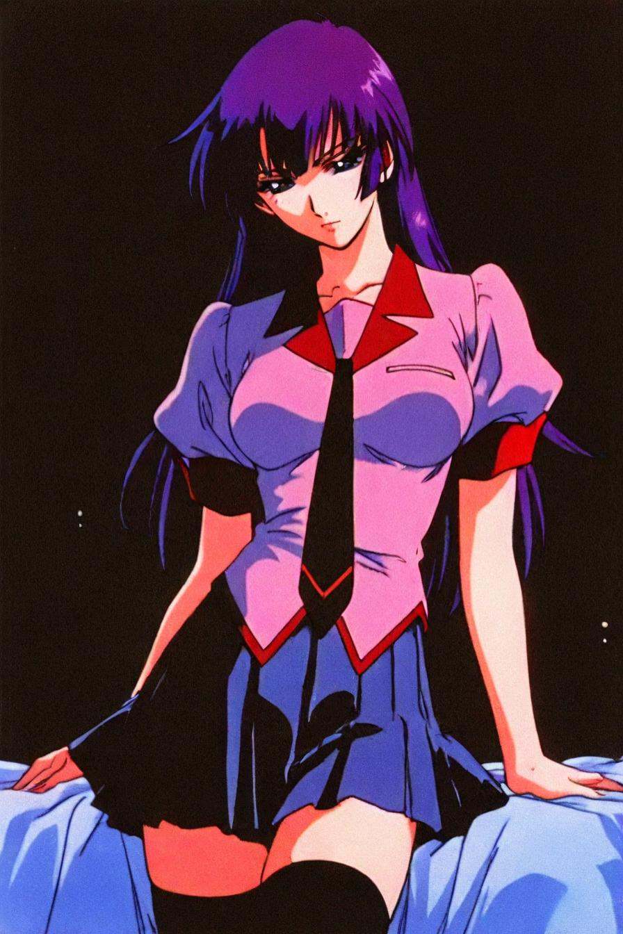 hitagi senjougahara,  bangs,  long hair on Tensor.Art