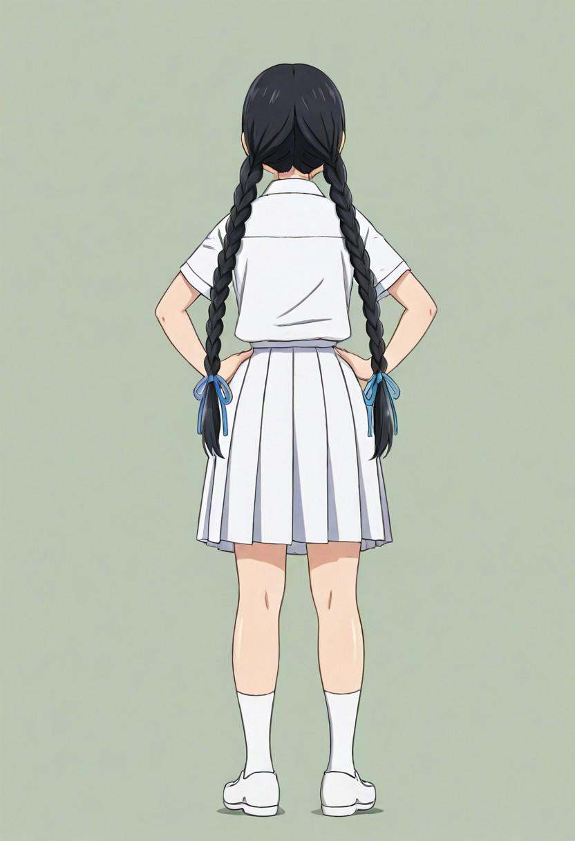 SLSCL,  solo girl,  black hair on Tensor.Art