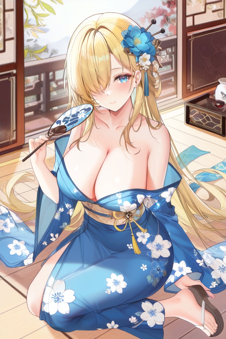 Xia Houchun,  long hair,  bangs on Tensor.Art