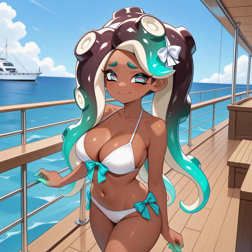 y4cht,  yacht deck,  wooden deck on Tensor.Art