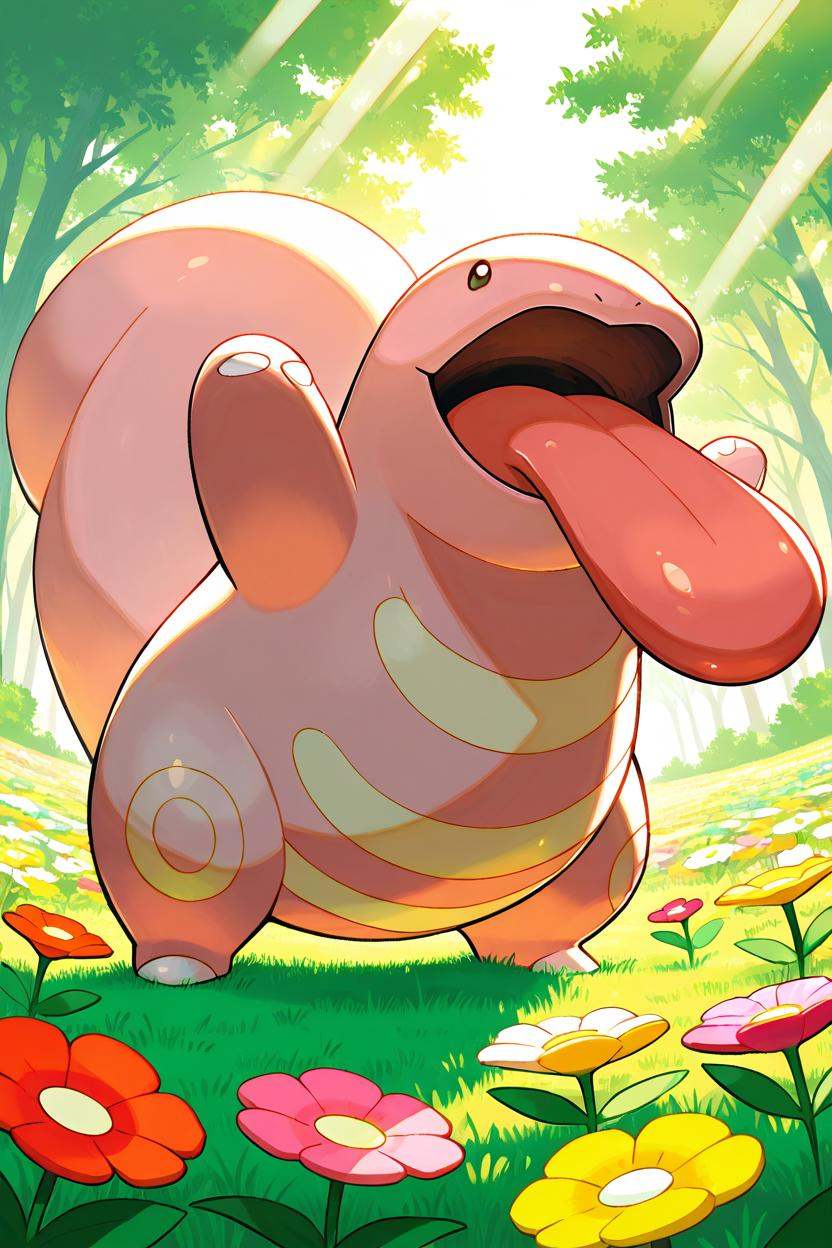 masterpiece,  best quality,  Lickitung on Tensor.Art