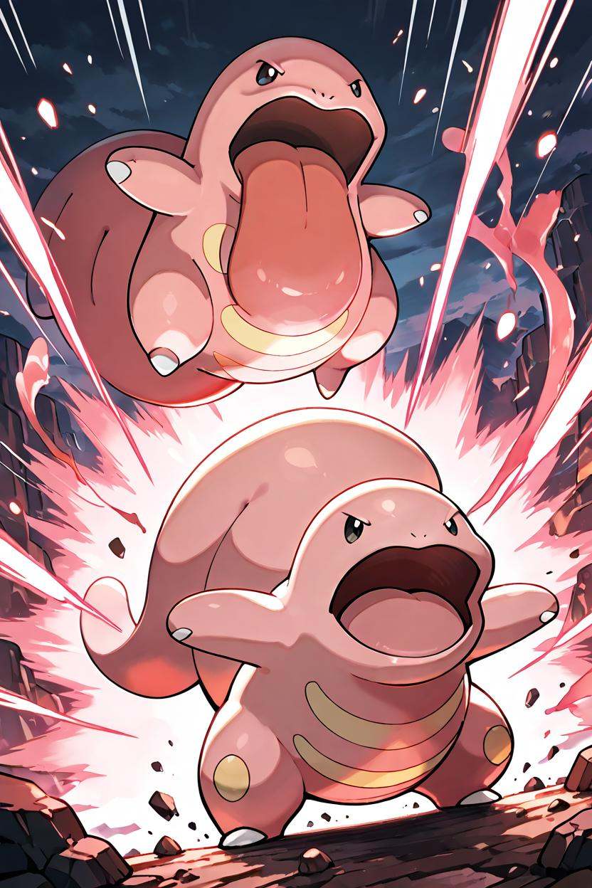 masterpiece,  best quality,  Lickitung on Tensor.Art