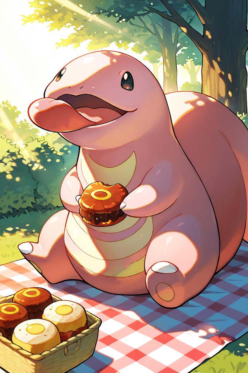 masterpiece,  best quality,  Lickitung on Tensor.Art