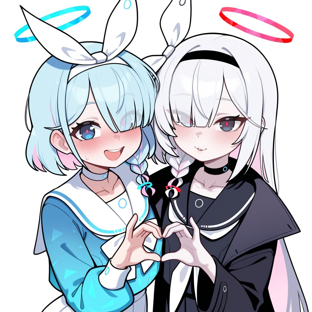 Yummyart,  plana (blue archive),  arona (blue archive) on Tensor.Art