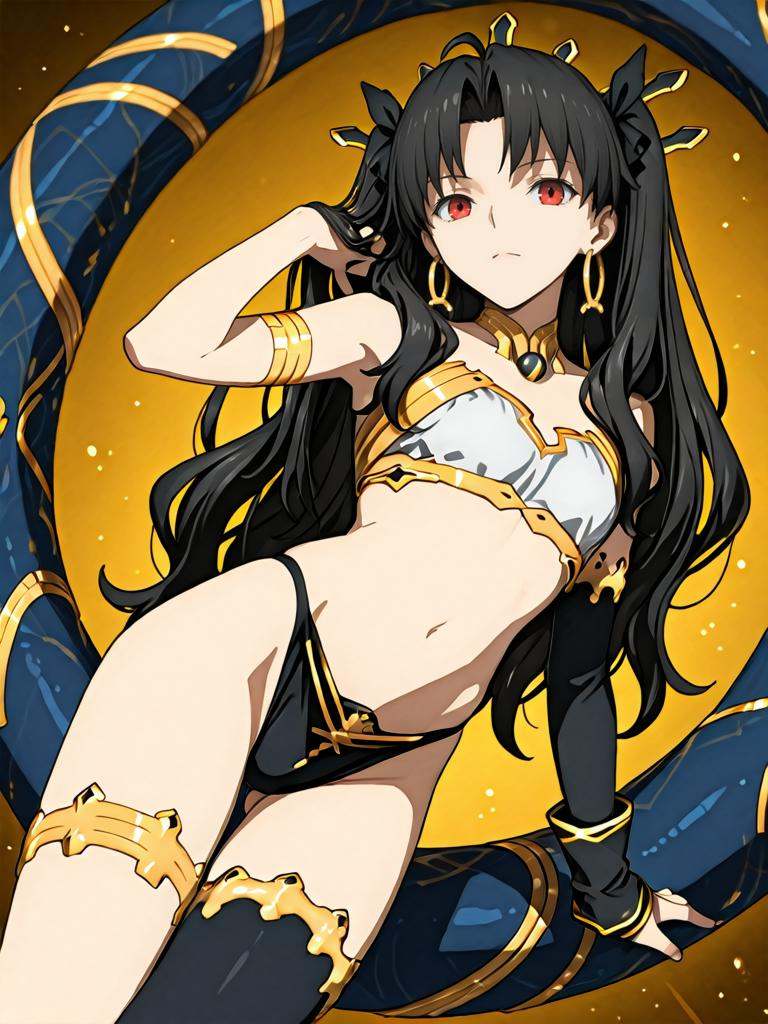 ishtar,  ishtar \(fate\),  red eyes on Tensor.Art