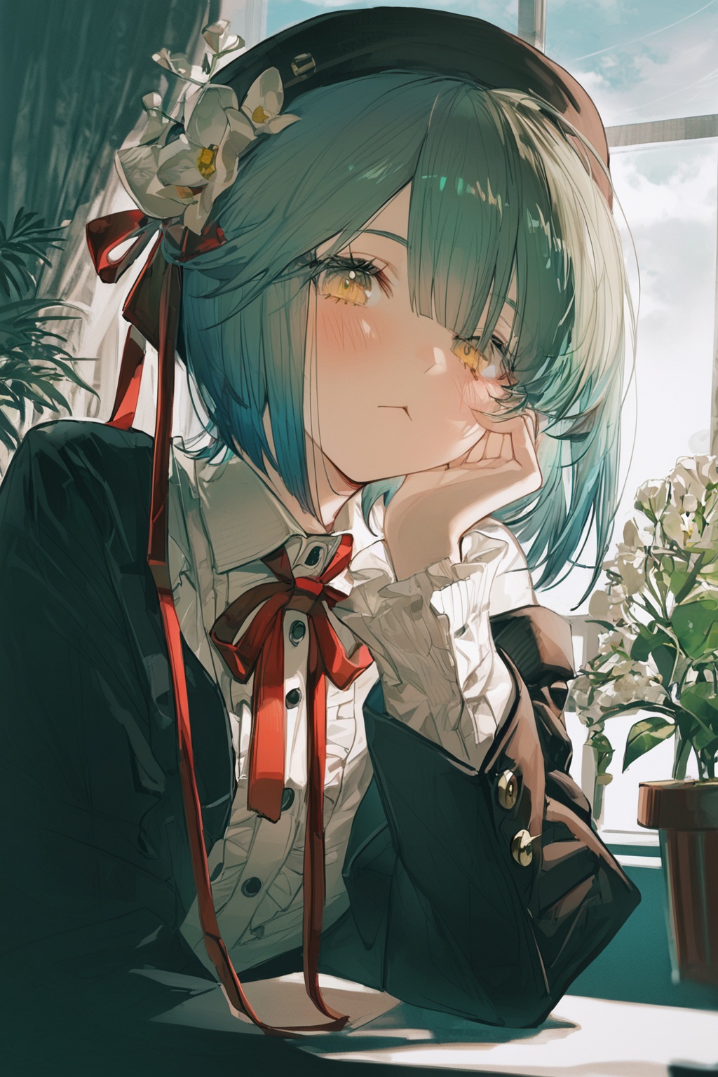 aesthetic,  1girl,  solo on Tensor.Art
