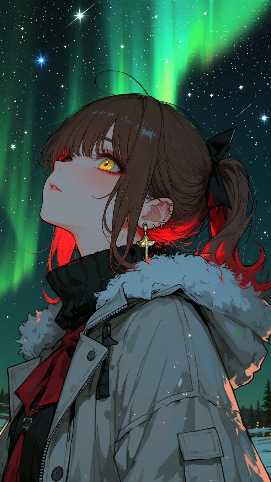 748cmstyle,  a girl,  medium hair on Tensor.Art