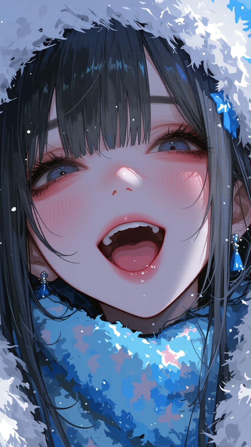 748cmstyle,  close-up photo of kawaii young japanese female with slightly open mouth,  cute on Tensor.Art