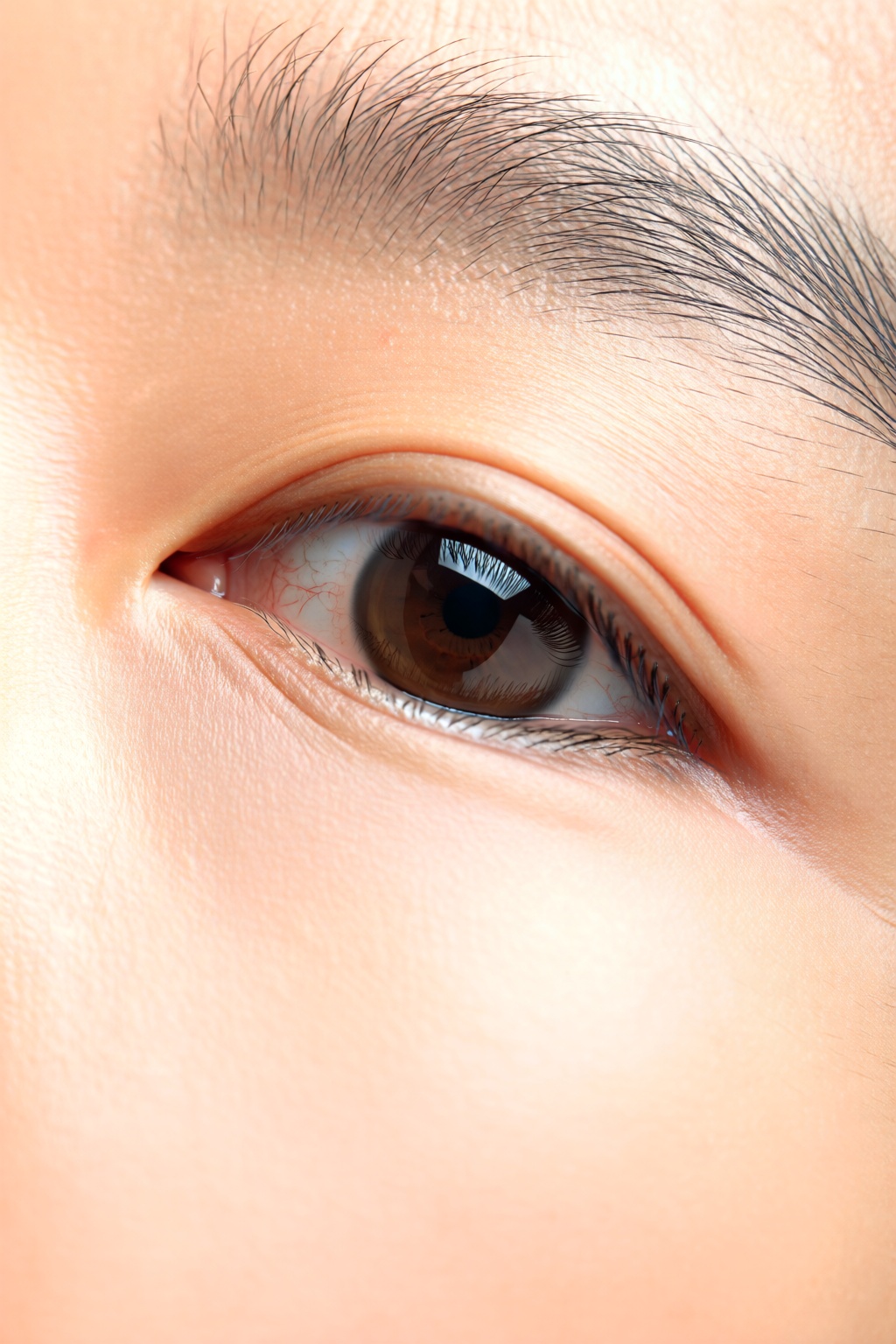masterpiece,  close-up of a human eye,  natural skin texture on Tensor.Art