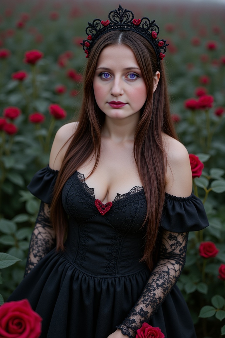 Annamaid,  beautiful woman 22 years old. Masterpiece,  sharp violet eyes on Tensor.Art