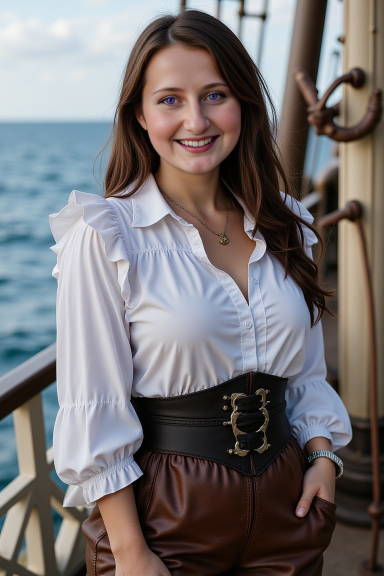 Annamaid,  beautiful woman 22 years old. Masterpiece,  sharp violet eyes on Tensor.Art