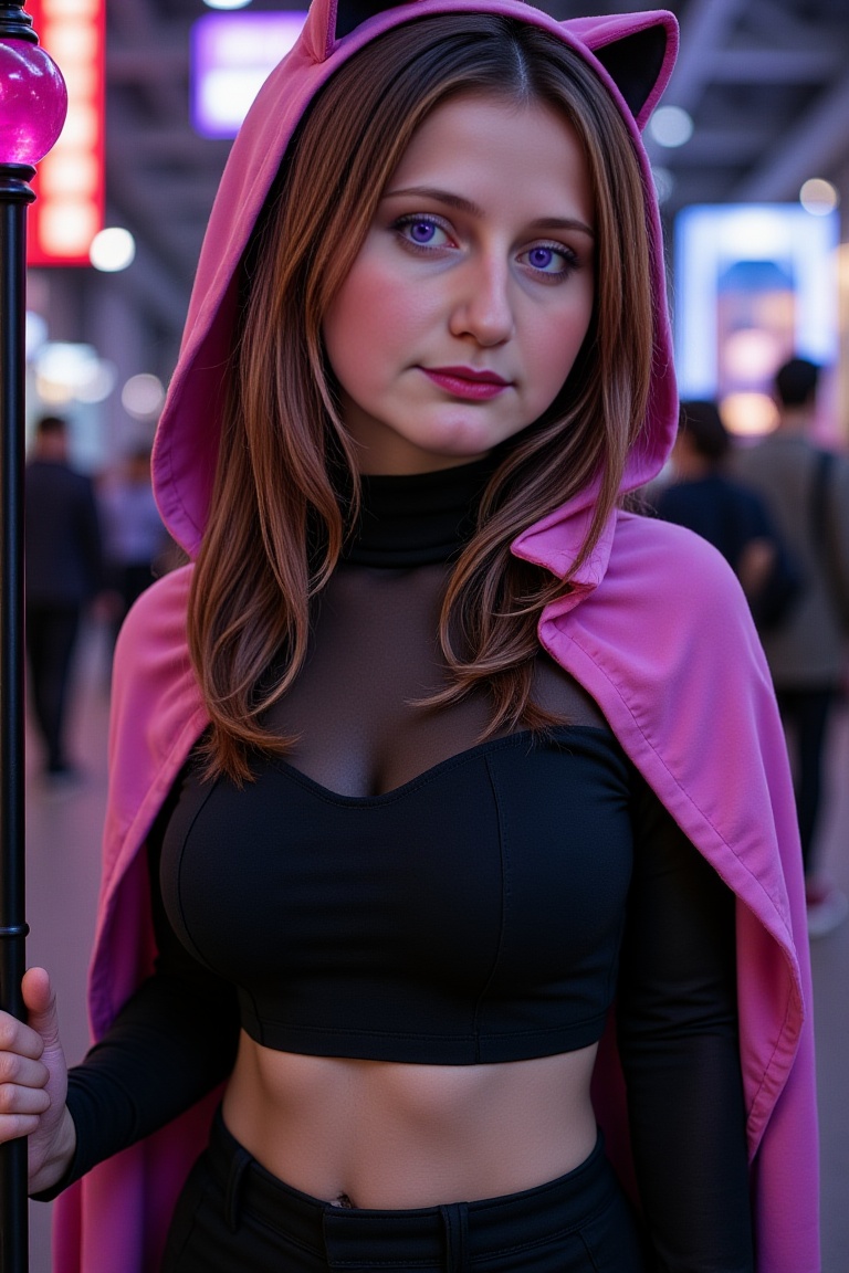 Annamaid,  beautiful woman 22 years old. Masterpiece,  sharp violet eyes on Tensor.Art