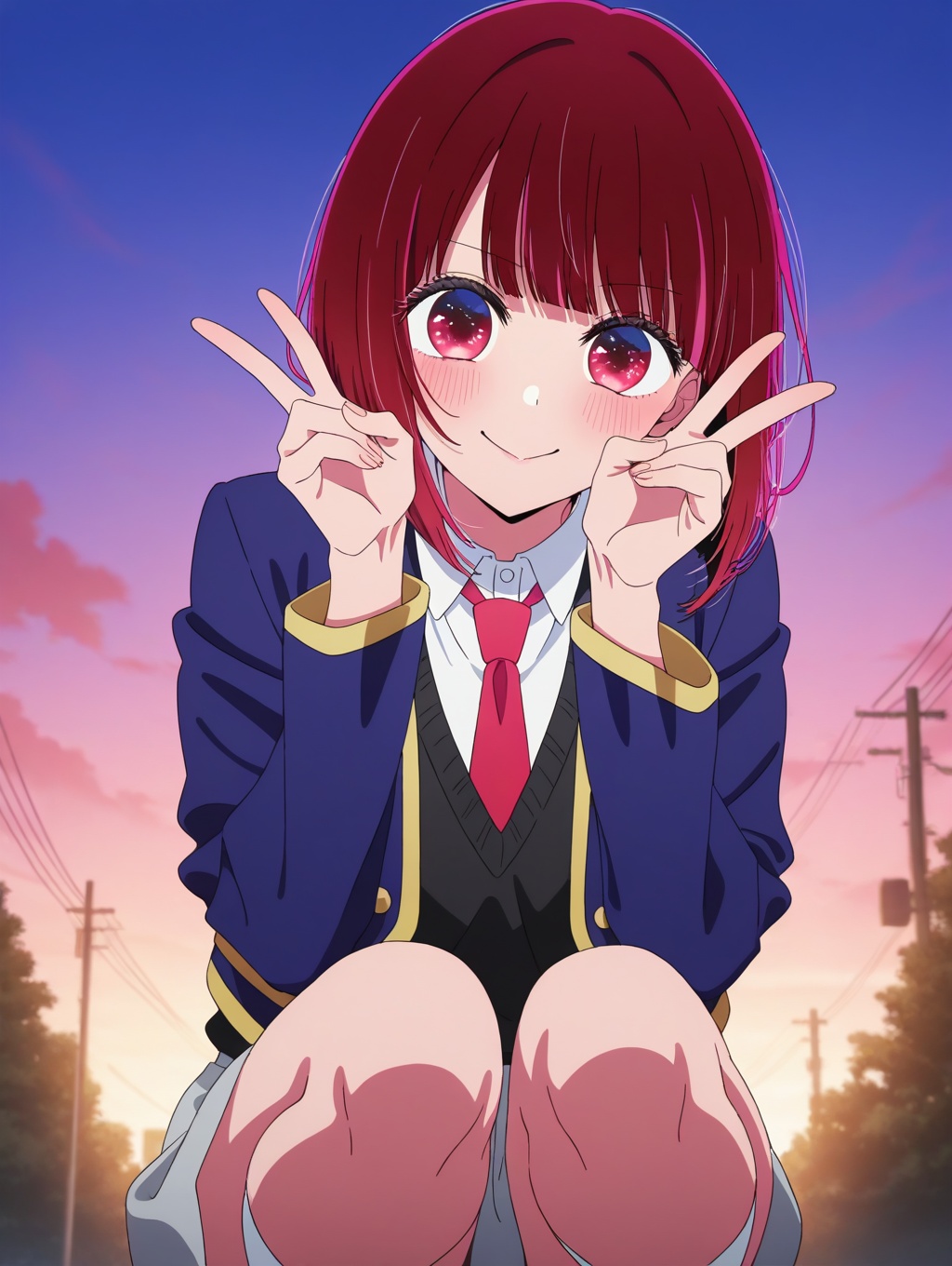 arima kana,  oshi no ko,  1girl on Tensor.Art