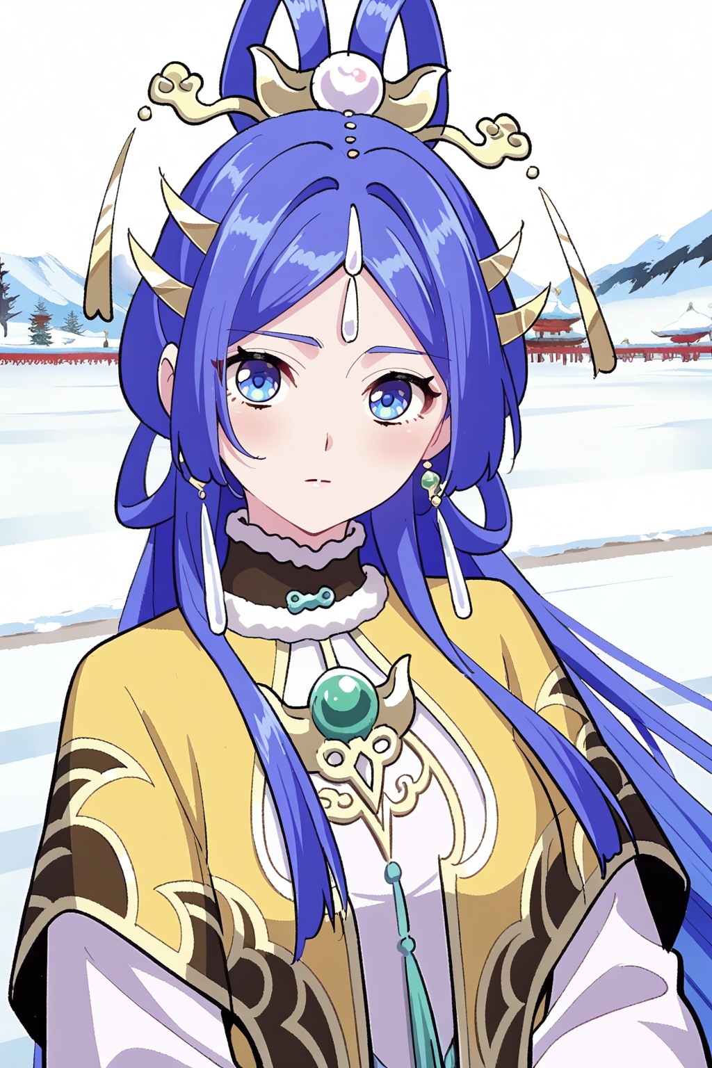 Snow,  Snow,  upper body on Tensor.Art
