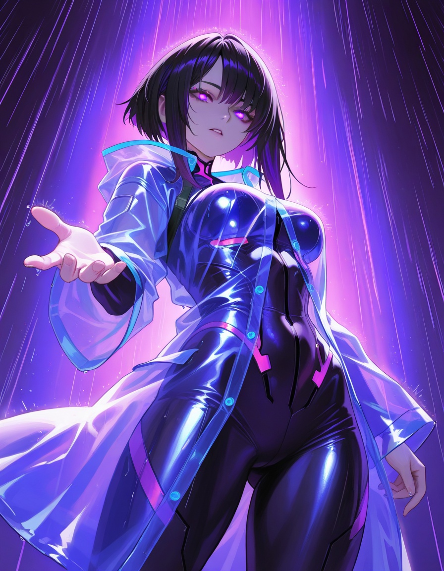 1girl,  ,  cyberpunk dreamscape on Tensor.Art