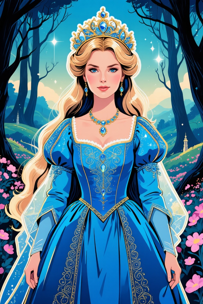 Laura,  a stunningly gorgeous Princess,  full body on Tensor.Art