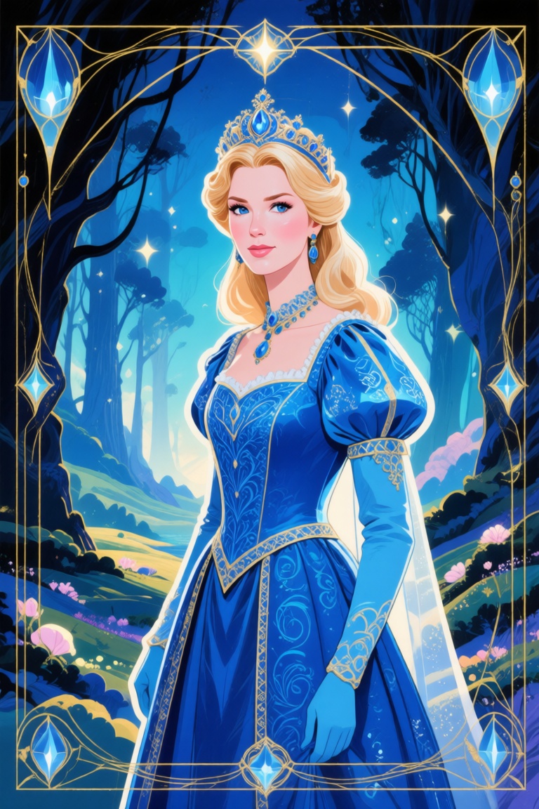 Laura,  a stunningly gorgeous Princess,  full body on Tensor.Art