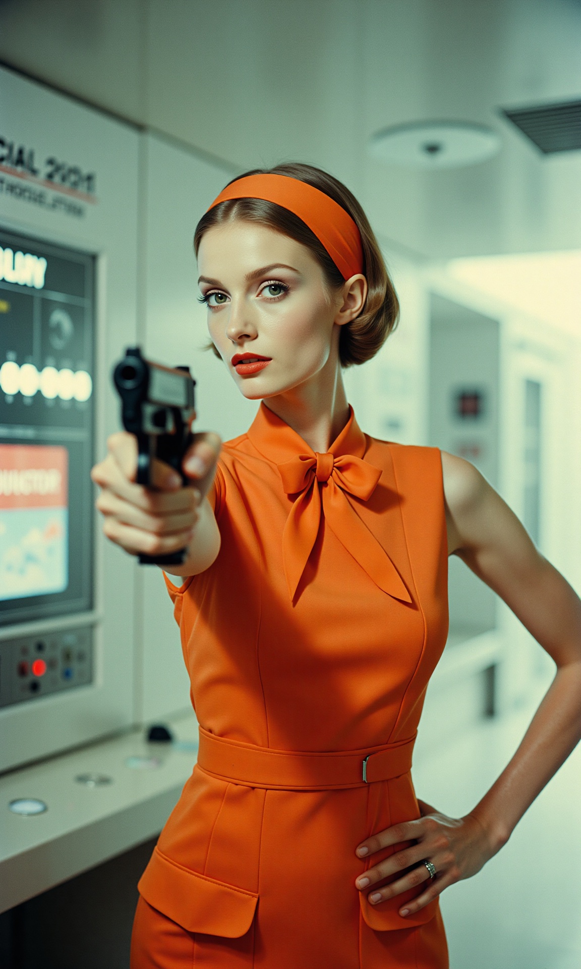 In this enthralling scene,  the epitome of British mod beauty,  Twiggy on Tensor.Art