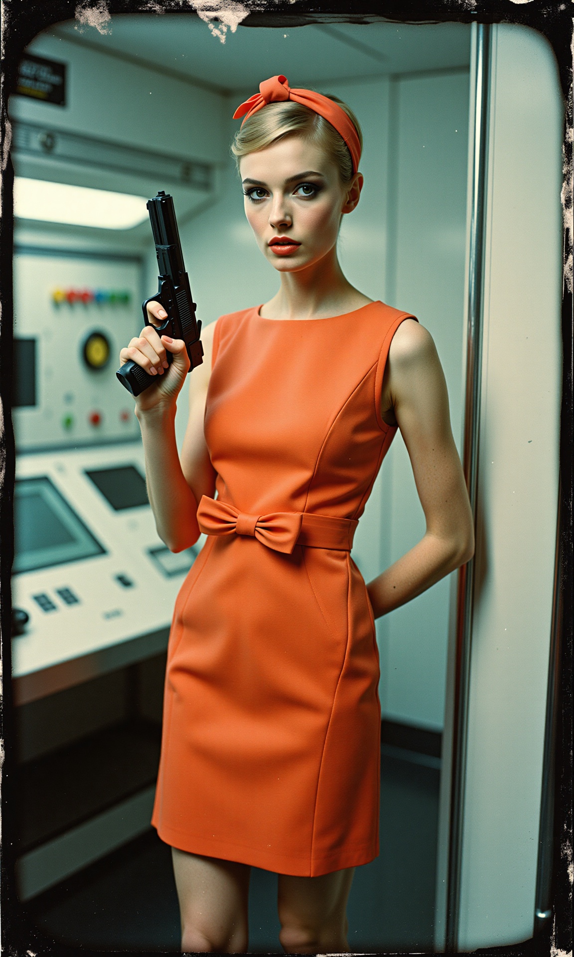 In this enthralling scene,  the epitome of British mod beauty,  Twiggy on Tensor.Art