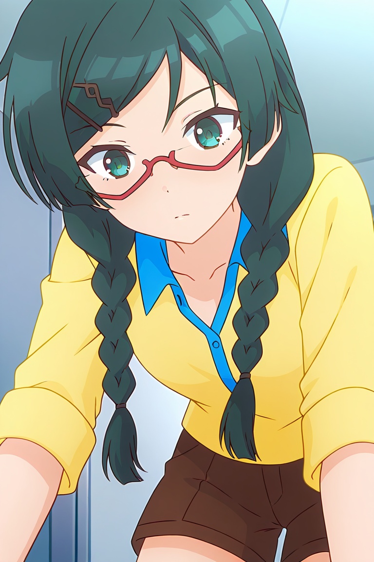 Prompt: suzuka kurihara,  1girl,  long hair on Tensor.Art