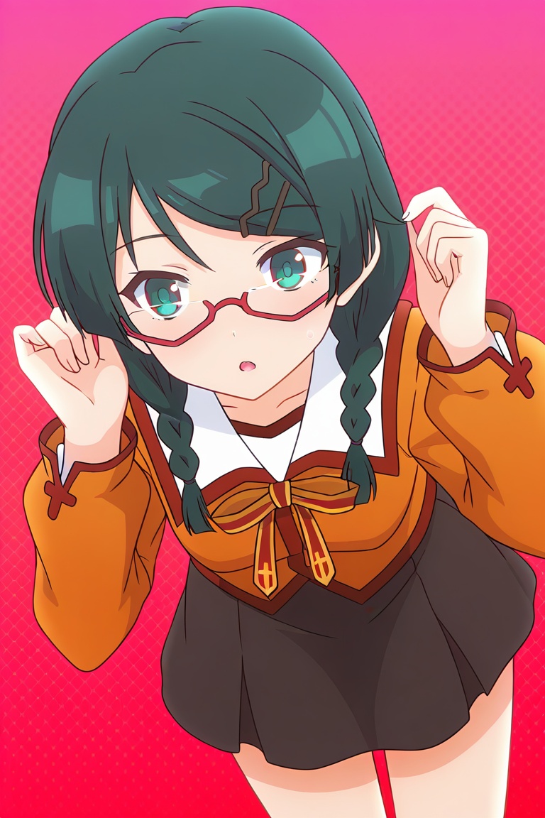 suzuka kurihara,  1girl,  long hair on Tensor.Art