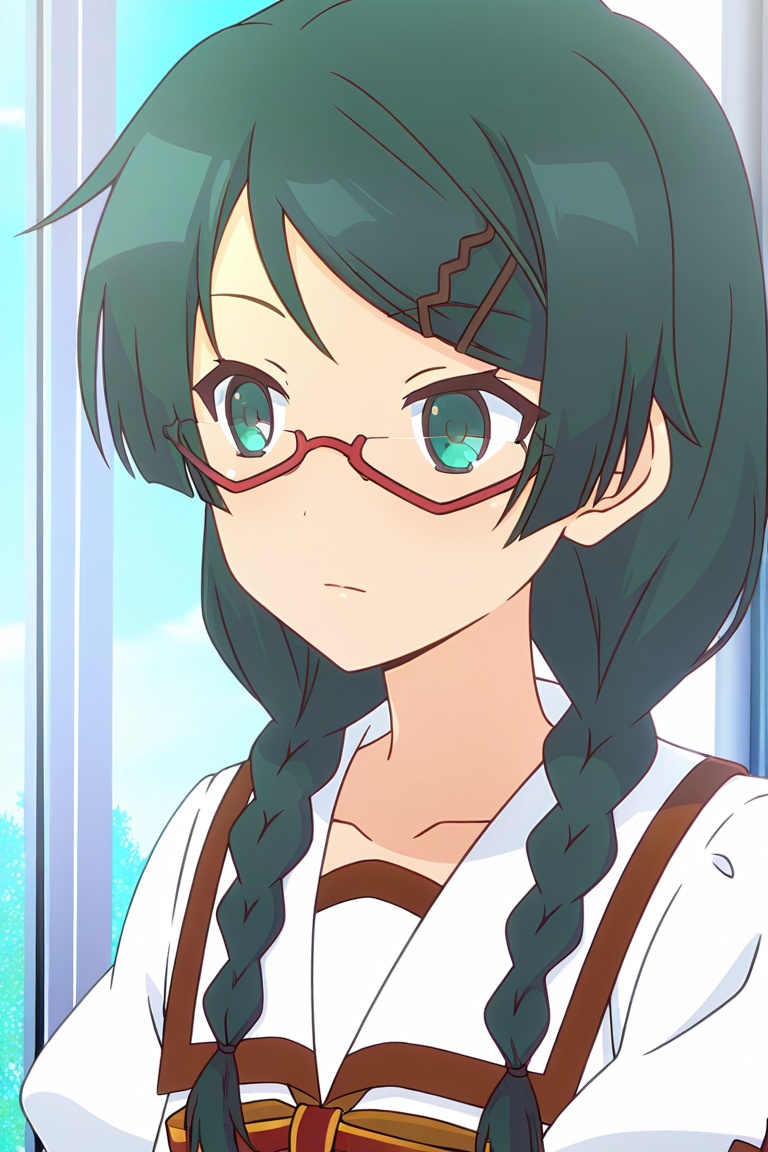 suzuka kurihara,  1girl,  long hair on Tensor.Art