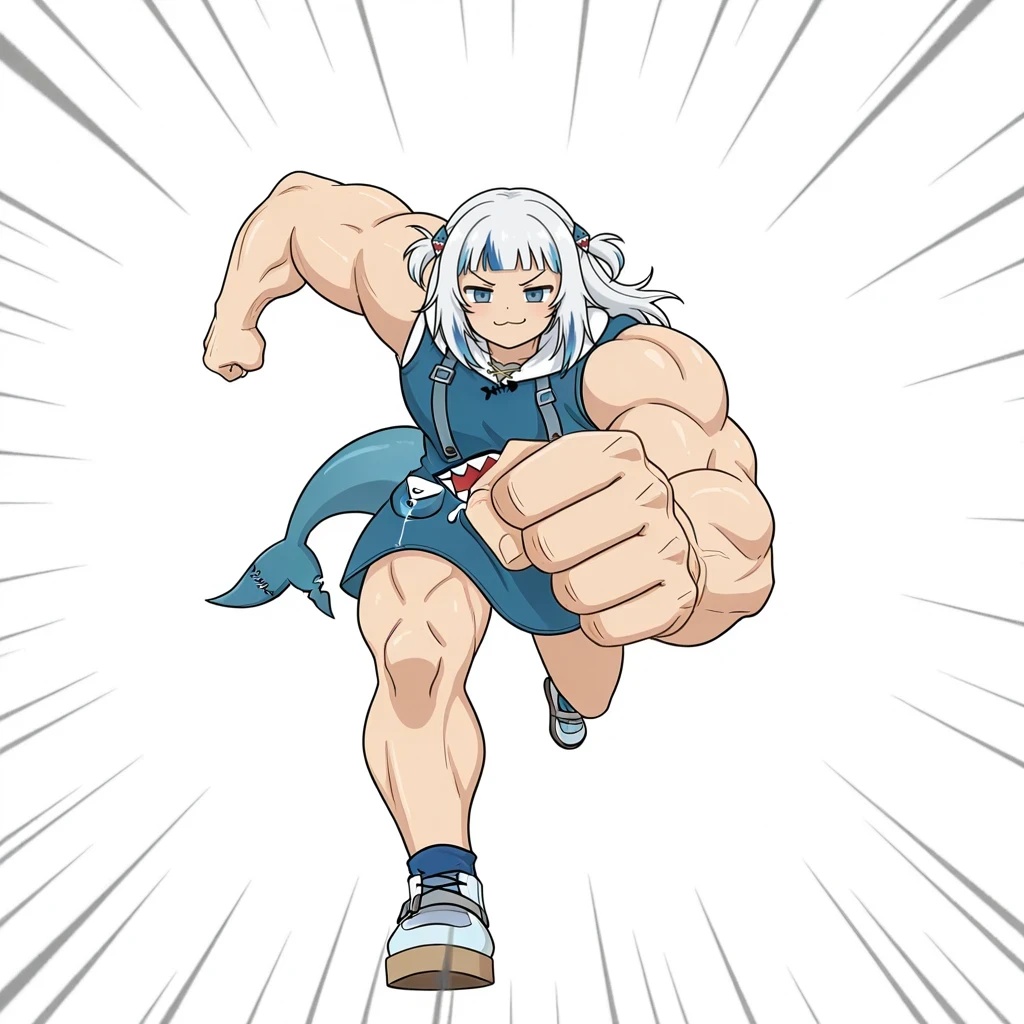 white background,  emphasis lines,  smug on Tensor.Art